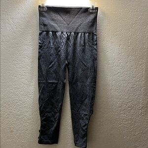 High-Waisted Charcoal Leggings
